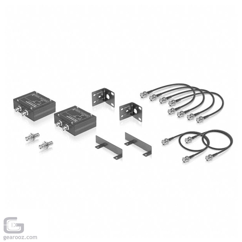 Sennheiser GAM 2 Two Channel Rack Mount Kit With Boosters and Cables