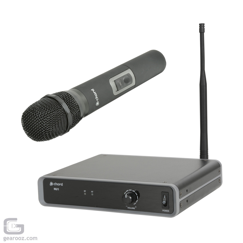 Chord NU1 UHF 863.1MHz Wireless Microphone and Receiver System