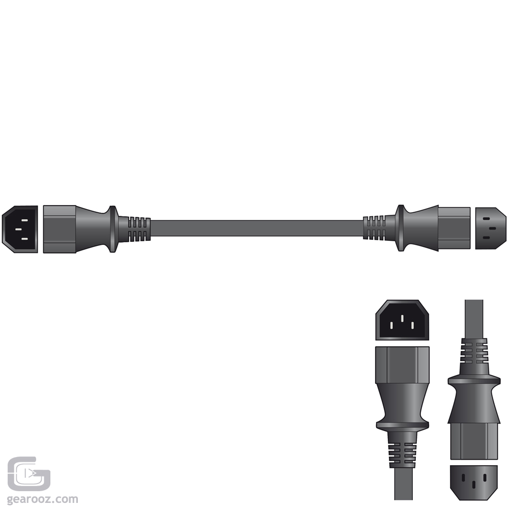 IEC Extension Cable Male to Female Power Link Lead 10M